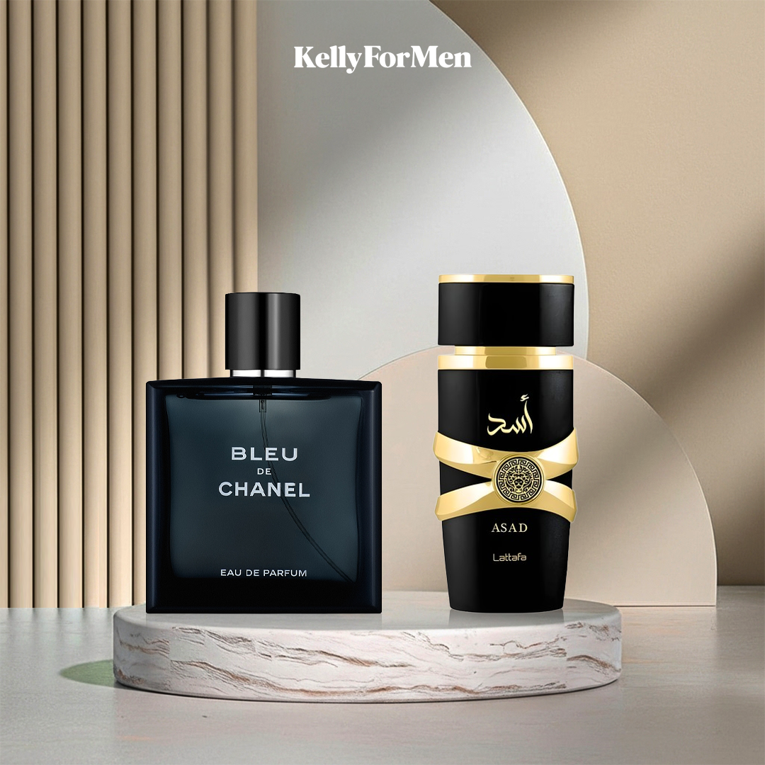 اسد ١٠٠ مل ماستر بوكس + بلو دي شانيل ١٠٠ مل ماستر بوكس