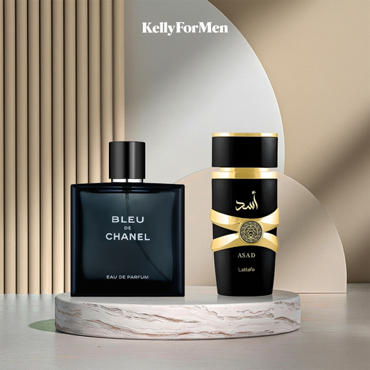 اسد ١٠٠ مل ماستر بوكس + بلو دي شانيل ١٠٠ مل ماستر بوكس